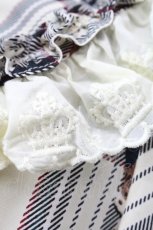 画像4: Angelic Pretty / British Bearブラウス＆ティアードスカート  アイボリー S-25-10-15-049-AP-OP-AS-ZS (4)