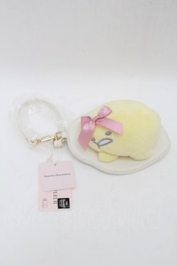 画像1: Maison de FLEUR / ぐでたまパスケース  イエロー S-25-10-15-005-LO-BG-HR-ZS