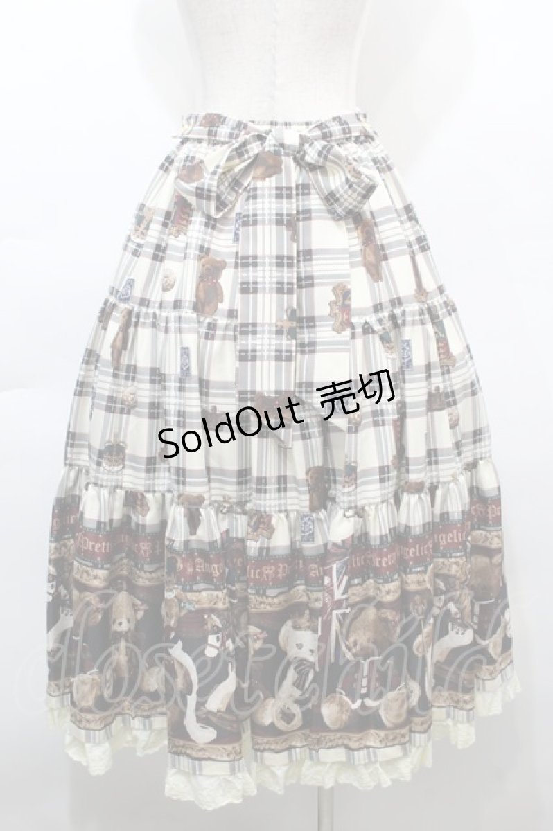 画像7: Angelic Pretty / British Bearブラウス＆ティアードスカート  アイボリー S-25-10-15-049-AP-OP-AS-ZS (7)
