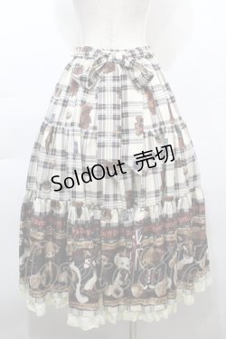 画像7: Angelic Pretty / British Bearブラウス＆ティアードスカート  アイボリー S-25-10-15-049-AP-OP-AS-ZS