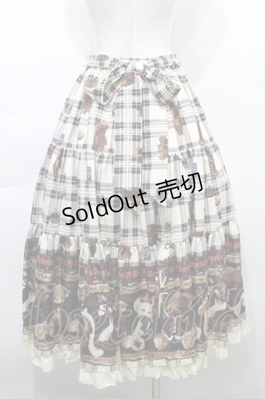 画像7: Angelic Pretty / British Bearブラウス＆ティアードスカート  アイボリー S-25-10-15-049-AP-OP-AS-ZS (7)