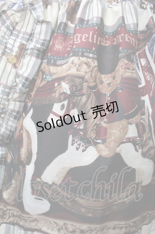 画像8: Angelic Pretty / British Bearブラウス＆ティアードスカート  アイボリー S-25-10-15-049-AP-OP-AS-ZS (8)