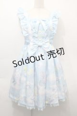 Angelic Pretty / Dreamy シナモロールジャンパースカートSet  サックス S-25-10-15-050-AP-OP-HR-ZS