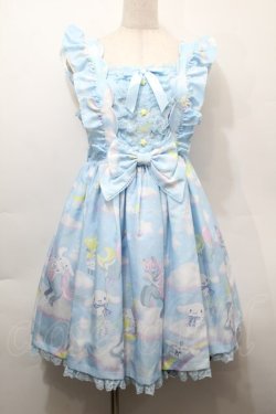 画像1: Angelic Pretty / Dreamy シナモロールジャンパースカートSet  サックス S-25-10-15-050-AP-OP-HR-ZS