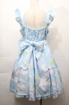 画像2: Angelic Pretty / Dreamy シナモロールジャンパースカートSet  サックス S-25-10-15-050-AP-OP-HR-ZS (2)