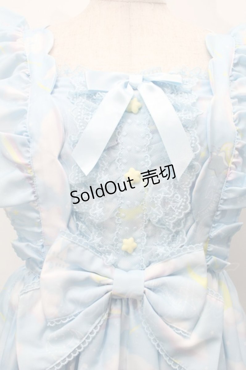 画像3: Angelic Pretty / Dreamy シナモロールジャンパースカートSet  サックス S-25-10-15-050-AP-OP-HR-ZS (3)