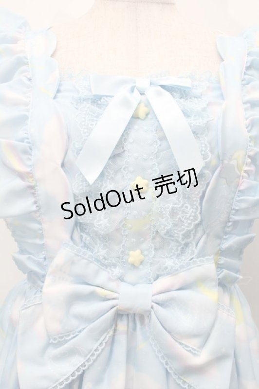 画像3: Angelic Pretty / Dreamy シナモロールジャンパースカートSet  サックス S-25-10-15-050-AP-OP-HR-ZS (3)