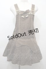 Angelic Pretty / Melty Ribbon Chocolateサロペット  ブラウン S-25-10-15-052-AP-OP-AS-ZS