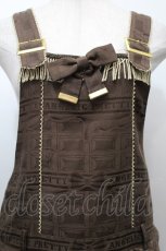画像3: Angelic Pretty / Melty Ribbon Chocolateサロペット  ブラウン S-25-10-15-052-AP-OP-AS-ZS (3)