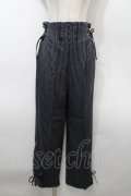 axes femme / ハイウエストストライプパンツ  紺 S-25-10-15-059-AX-PA-HR-ZS