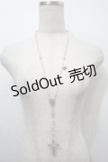 EXCENTRIQUE / ロザリオチェーンネックレス  シルバー S-25-10-15-1041-EL-AC-AS-ZS