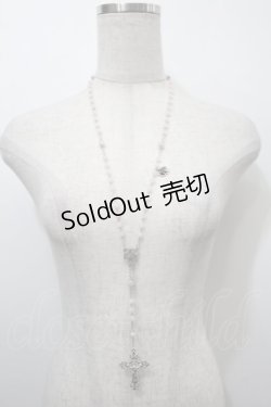 画像1: EXCENTRIQUE / ロザリオチェーンネックレス  シルバー S-25-10-15-1041-EL-AC-AS-ZS