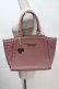 画像1: m petit by misako / サンリオキャラクターズ チャーム付き 2way バッグ  ピンク S-25-10-15-1051-LO-ZA-HR-ZS (1)