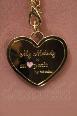 画像4: m petit by misako / サンリオキャラクターズ チャーム付き 2way バッグ  ピンク S-25-10-15-1051-LO-ZA-HR-ZS