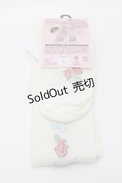 画像2: m petit by misako / サンリオキャラクターズコラボ マロンクリーム ソックス  アイボリー S-25-10-15-1008-LO-ZA-HR-ZS