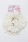 m petit by misako / TT*AM2Pシュシュ  アイボリー S-25-10-15-1011-LO-ZA-HR-ZS