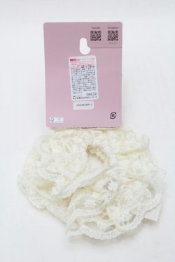 画像2: m petit by misako / TT*AM2Pシュシュ  アイボリー S-25-10-15-1011-LO-ZA-HR-ZS