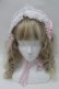 画像2: Lovely Tency / 眞白ありすコラボ/ヘッドドレス  白ｘピンク S-25-10-15-1015-LO-AC-HR-ZS (2)