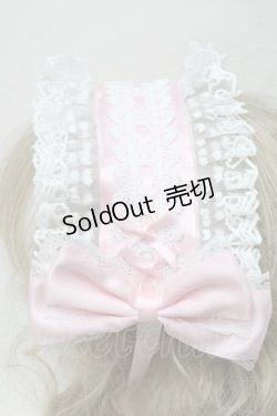 画像3: Lovely Tency / 眞白ありすコラボ/ヘッドドレス  白ｘピンク S-25-10-15-1015-LO-AC-HR-ZS