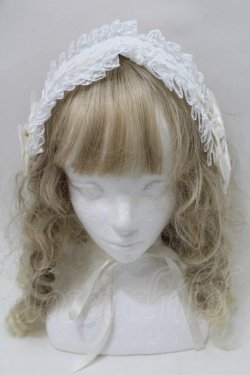 画像2: Lovely Tency / 眞白ありすコラボ/ヘッドドレス  白ｘキナリ S-25-10-15-1016-LO-AC-HR-ZS