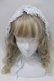 画像2: Lovely Tency / 眞白ありすコラボ/ヘッドドレス  白ｘサックス S-25-10-15-1017-LO-AC-HR-ZS (2)
