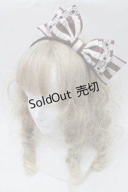 画像1: Innocent World / リバイバルスイーツテディベアカチューシャ  ブラウン S-25-10-15-1019-IW-AC-HR-ZS