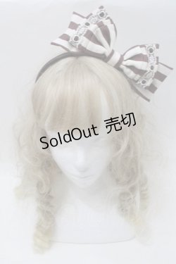 画像2: Innocent World / リバイバルスイーツテディベアカチューシャ  ブラウン S-25-10-15-1019-IW-AC-HR-ZS