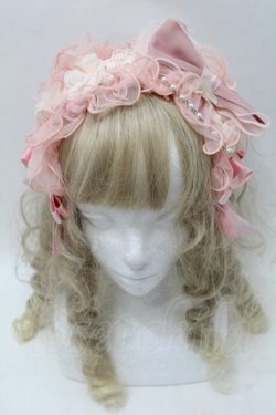 画像2: LIEF / チュールカチューシャ  ピンク S-25-10-15-1020-LO-AC-HR-ZS