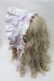 画像3: Angelic Pretty / Sugar Pansyハーフボンネット  ラベンダー S-25-10-15-1022-AP-AC-AS-ZS (3)
