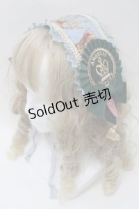 Angelic Pretty / British crownヘッドドレス  サックス S-25-10-15-1023-AP-AC-AS-ZS