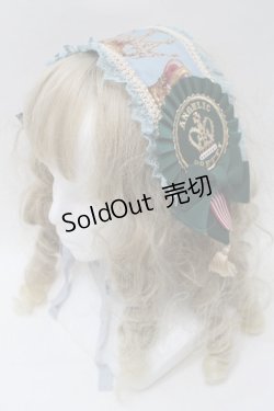 画像1: Angelic Pretty / British crownヘッドドレス  サックス S-25-10-15-1023-AP-AC-AS-ZS