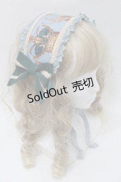 画像2: Angelic Pretty / British crownヘッドドレス  サックス S-25-10-15-1023-AP-AC-AS-ZS