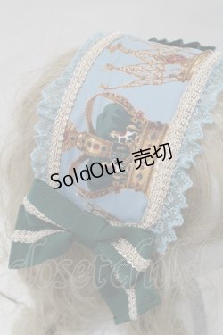 画像4: Angelic Pretty / British crownヘッドドレス  サックス S-25-10-15-1023-AP-AC-AS-ZS