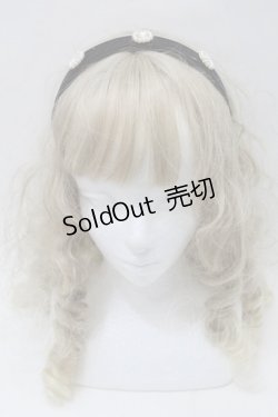 画像2: Ank Rouge / ビジューカチューシャ  黒 S-25-10-15-1030-CA-AC-HR-ZS