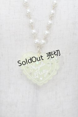 画像2: Angelic Pretty / トッピングハートネックレス  イエロー S-25-10-15-012-AP-AC-AS-ZS