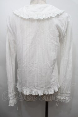 画像2: Vilia / フリルブラウス L 白 S-25-10-15-017-LO-BL-HR-ZS