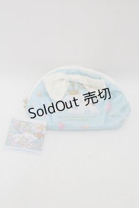 サンリオ / シナモロールポーチ  サックス S-25-10-15-003-EL-BG-HR-ZS