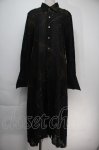 画像1: h.NAOTO / ブリーチシャツワンピース  黒 S-25-10-15-031-HN-OP-AS-ZS (1)
