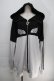 画像1: LISTEN FLAVOR / ヘヴンリージャージパーカー  黒ｘ白 S-25-10-15-036-PU-TO-AS-ZS (1)