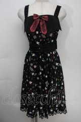 metamorphose / Sweet Spooky Nightサーキュラージャンパースカート 1 黒 S-25-10-15-043-ME-OP-HR-ZS