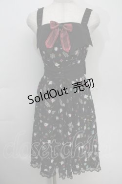 画像1: metamorphose / Sweet Spooky Nightサーキュラージャンパースカート 1 黒 S-25-10-15-043-ME-OP-HR-ZS