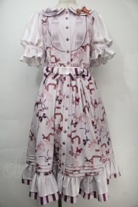 Hoshibako Works / ポッピングリボンパフワンピース M ピンク S-25-10-15-044-LO-OP-HR-ZS