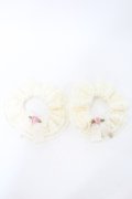 m petit by misako / AM*NIシュシュ2点セット  アイボリー S-25-10-16-001-LO-ZA-HR-ZS