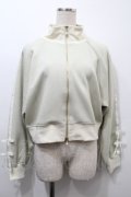 axes femme / ダンボールニットトラックジャケット  ミント S-25-10-16-028-AX-JA-HR-ZS