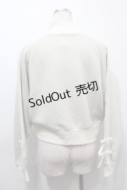 画像2: axes femme / ダンボールニットトラックジャケット  ミント S-25-10-16-028-AX-JA-HR-ZS