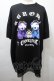 画像1: サンリオ / 病みくまTシャツ（クロミ）  黒 S-25-10-16-043-EL-TS-HR-ZS (1)