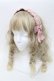 画像1: m petit by misako / TT*AMレースカチューシャ  ピンク S-25-10-16-005-LO-AC-HR-ZS (1)