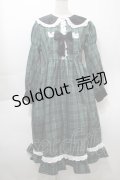Eri Aino's collaboration / シャーロットの水曜日 ワンピース LL グリーン S-25-10-16-051-LO-TO-HR-ZS