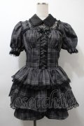 NOEMIE / ティアードレースアップセットアップ  グレー S-25-10-16-056-LO-JA-HR-ZS