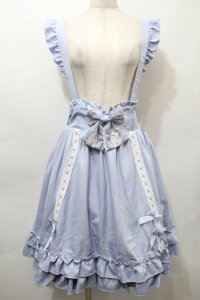 Amavel / Dreamy Ribbon Wrappingフリルスカート  サックス S-25-10-16-061-CA-SK-HR-ZS